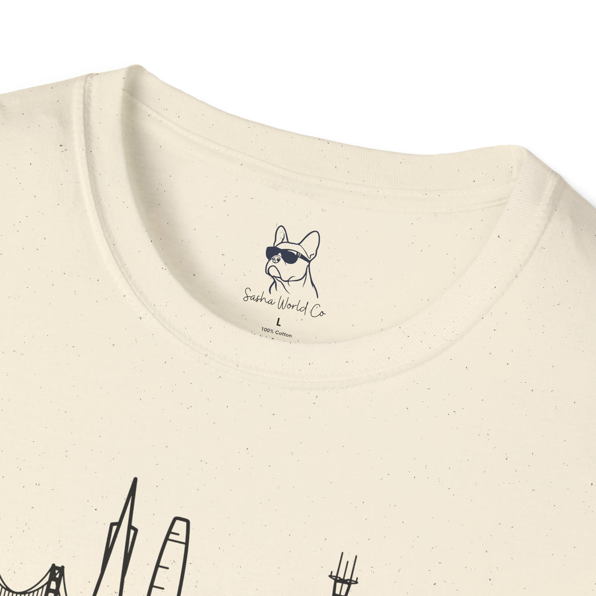 San Francisco Shirt, California Skyline Graphic Tee, Golden Gate Bridge Script Top, City Souvenir Travel Gift