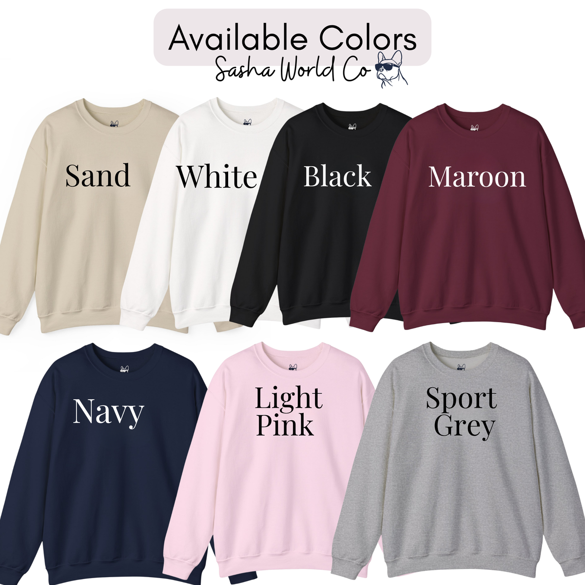 Frenchie Mom Sweatshirt | Colorful French Bulldog Crewneck, Dog Mom Gift, Cozy Pullover